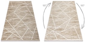 Koberec DUKE 51557béžovo/krémový - Geometrický, štrukturálny