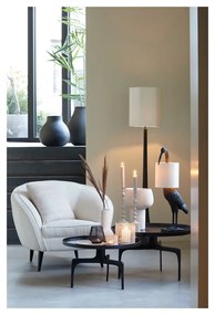 Čierne okrúhle konferenčné stolíky v súprave 2 ks ø 75 cm Tobias – Light &amp; Living