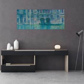 Obraz - Claude Monet, Palazzo da Mula, Venice, reprodukcia (120x50 cm)