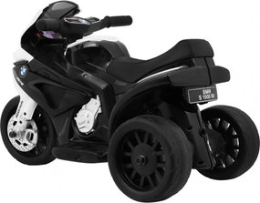 Ramiz BMW S1000 RR Mini detský motocykel na batérie čierny + 3 kolieska + zvuky + LED
