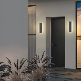 Brilagi - LED vonkajšie nástenné svietidlo LINEAR LED/8W/230V 4000K IP65 antracit