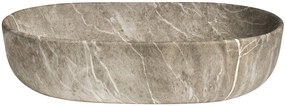 Sapho Sapho, CALEO keramické umývadlo na dosku 60x42cm, breccia marmor, CA590BM