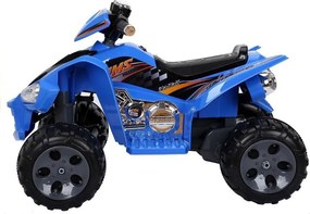 LEAN CARS Štvorkolka na batérie Big Wheels Blue