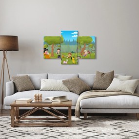 Obraz - Deti na ihrisku (90x60 cm)