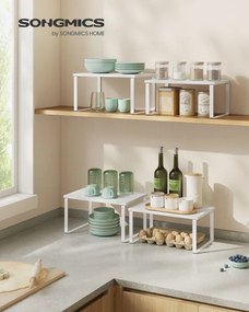 Set 4 kuchynských políc KCS027W01