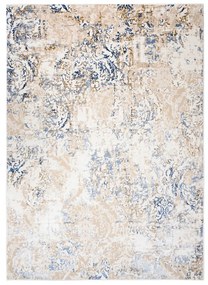 Kusový koberec Hiria krémovo-modrý 160x229cm