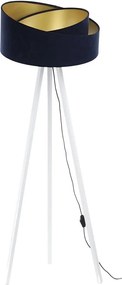 Stojacia lampa GALAXY 1xE27/60W/230V modrá/biela