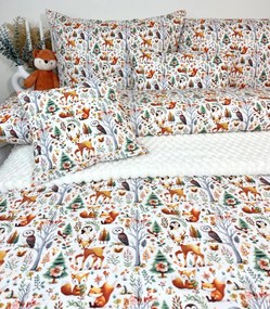 INTERMEDIC SK Posteľná obliečka 140×200 / 70×90 – Jeseň v lese, 100 % bavlna