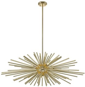 Zuma Line P0491-09E-F7DY - Luster na tyči URCHIN 9xG9/42W/230V ZL0024