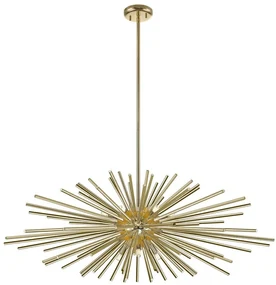 Zuma Line P0491-09E-F7DY - Luster na tyči URCHIN 9xG9/42W/230V ZL0024