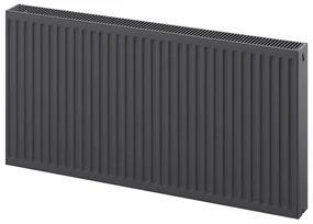 Mexen, panelový radiátor Mexen C22 600 x 400 mm, bočné pripojenie, 661 W, antracit - W422-060-040-66