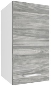 Kuchynská skrinka Belini horná 30 cm šedý antracit Glamour Wood  TOR SG30/1/WT/GW1/0/E