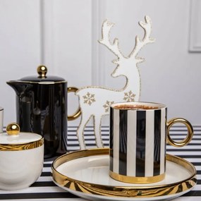 Altom Porcelánový dezertný tanier Palazzo 21 cm, biela