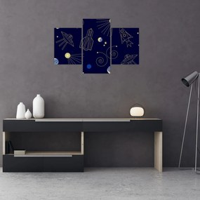 Obraz - Vesmír (90x60 cm)