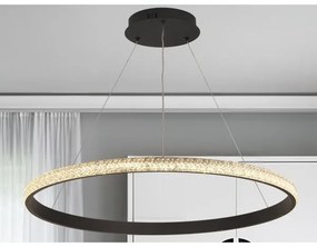 LED Stmievateľný luster na lanku LED/55W/230V 3000-6500K + diaľkové ovládanie