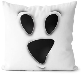 Vankúš Ghost face (Velikost polštáře: 55 x 55 cm)