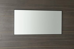 Sapho Sapho, AROWANA zrkadlo v ráme, 1000x500mm, čierna matná, AWB1050