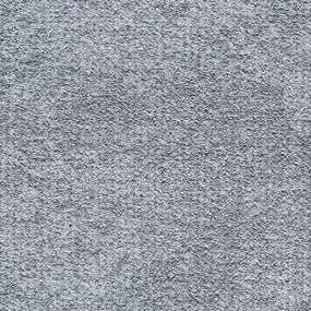 Koberec metráž Velvet Rock 6994, na mieru, šíře 4m, šedá, twinback (filc+juta), obchodné priestory, ITC