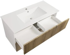 Aqualine Aqualine, PANEDA STRIP umývadlová skrinka 99,5x55x45,2cm, dub emporio, PN310