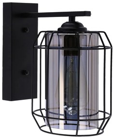 Nástenná lampa JONERA 1xE27/40W/230V čierna