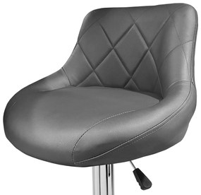 Barová stolička AGA MR2000GREY - sivá