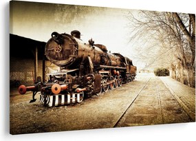 Obraz - Historická lokomotíva (90x60 cm)
