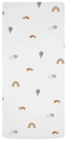 Napínacia detská plachta z bavlneného saténu 200x90 cm Balloon Dreaming - Butter Kings