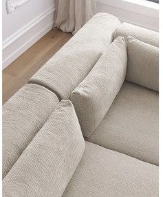 Béžová rohová pohovka (variabilná) Jeanne - Bobochic Paris