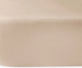 SATÉNOVÉ PRESTIERADLO 160X200 CM SVETLOBÉŽOVÉ