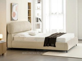 Manželská posteľ 160 cm Asesora 160 (béžová + čierna). Akcia -45%. Vlastná spoľahlivá doprava až k Vám domov. 1137376