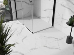 Mexen Stone+ Obdĺžniková kompozitná sprchová vanička 120 x 100 cm, biela - 44101012