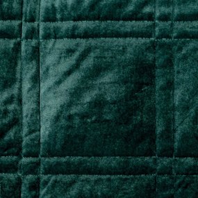 Dekorstudio Luxusný zamatový prehoz na posteľ KRISTIN2 v tmavomätovej farbe Rozmer prehozu (šírka x dĺžka): 170x210cm