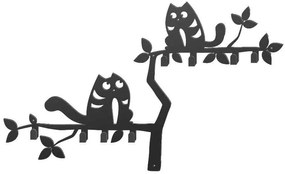 Detský vešiak na stenu DVE MAČKY 90