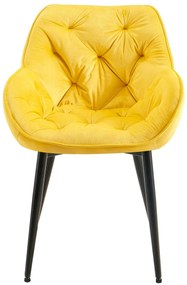 Stolička Tanna - zamat - Žltá