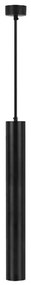 Luster na lanku 1xGU10/35W/230V 50 cm čierna