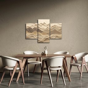 Obraz - 3D línia hôr (90x60 cm)