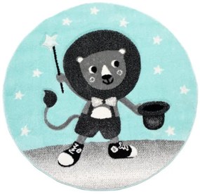 Detský koberec Lev Bueno 9378 kruh