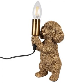 Lampička do detskej izby GOLD PUPPY