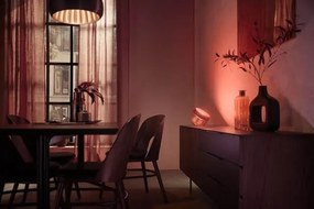 PHILIPS HUE Stolová múdra LED lampa HUE IRIS s funkciou RGB, 8,1 W, teplá biela-studená biela, medená