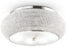 Ideal Lux - Krištáľové stropné svietidlo PASHA 14xE14/40W/230V pr. 65 chróm