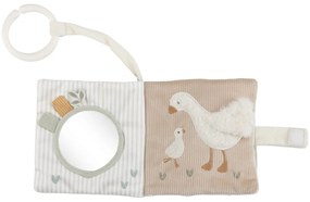 Závesná textilná knižka s aktivitami Newborn Naturals
