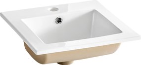 Comad Nábytkové keramické umývadlo UM-CFP 9048B/8023, 42x42 cm, biela matná