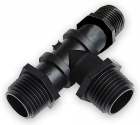 Bradas Záhradný T-kus 3 x 1" vonkajší závit