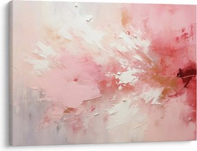 Obraz - Ružový abstrakt (70x50 cm)