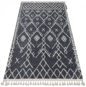 Dywany Łuszczów Kusový koberec Berber Tanger B5940 grey and white - 120x170 cm