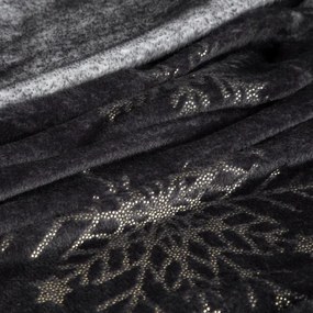 Deka CHRISTMAS 25 čierna / zlatá