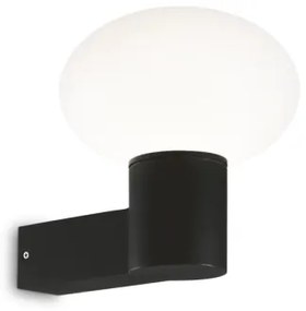 Ideal Lux - Vonkajšia nástenná lampa CLIO 1xE27/42W/230V IP44 čierna
