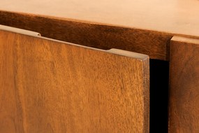 Televízny stolík Brasil 160 cm z mangového dreva v hnedom odtieni