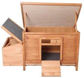 Kurník Avenberg HANK 120 x 60 x 60 cm (hnedý)