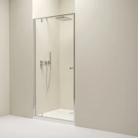 Erga Sydney, 1-krídlové výklopné sprchové dvere do otvoru 100x195 cm, 6mm číre sklo, chrómový profil, ERG-V02-SYDNEY-D100-CR